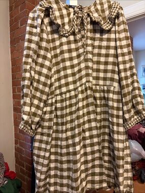 madewell embroidered sleeve popover dress Embroidered-Sleeve Popover Dress